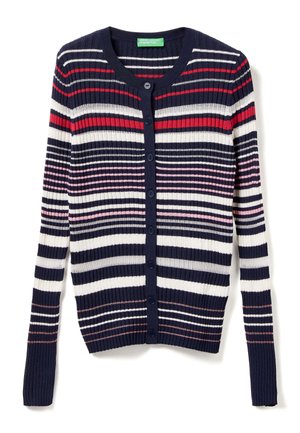 STRIPED  - Gilet - blue