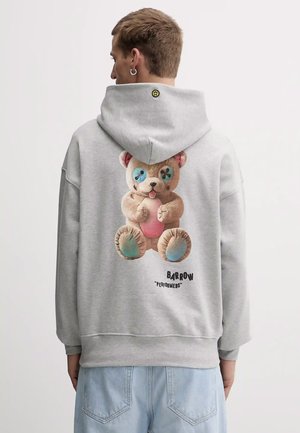 Felpa con cappuccio - grigio