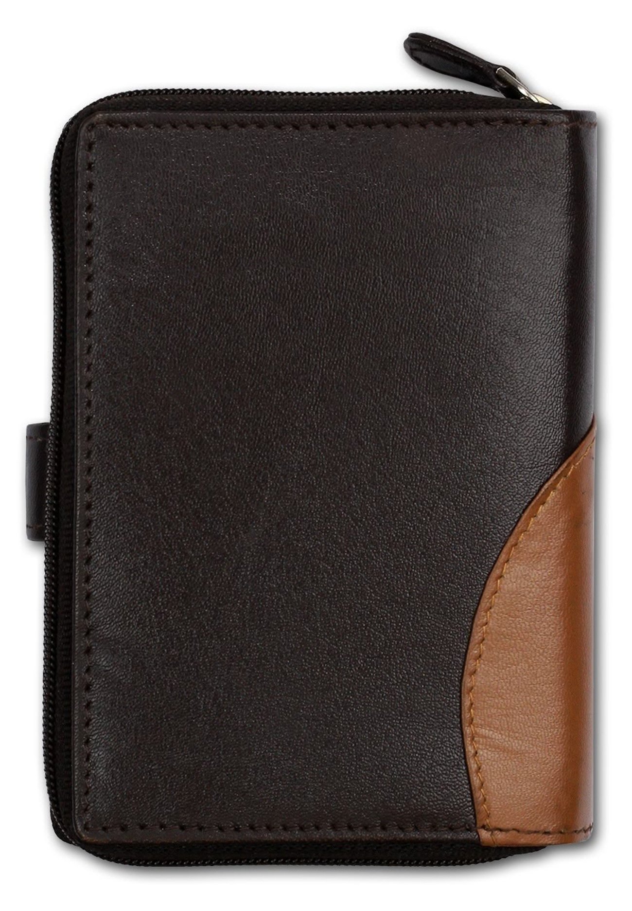 DrachenLeder Brieftasche Aus Echtem Leder, Braun – 7 Kartenfächer, Münzfach, 12.5x9.5 Cm, Unisex