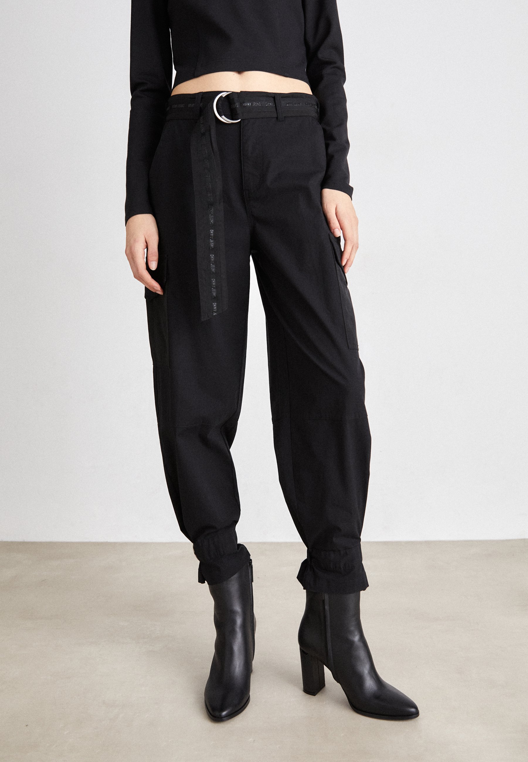 dkny cropped cargo pants
