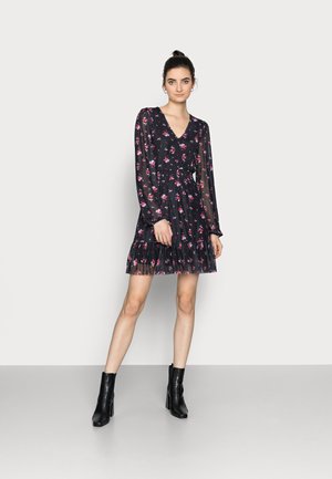 Day dress - black/multi-coloured