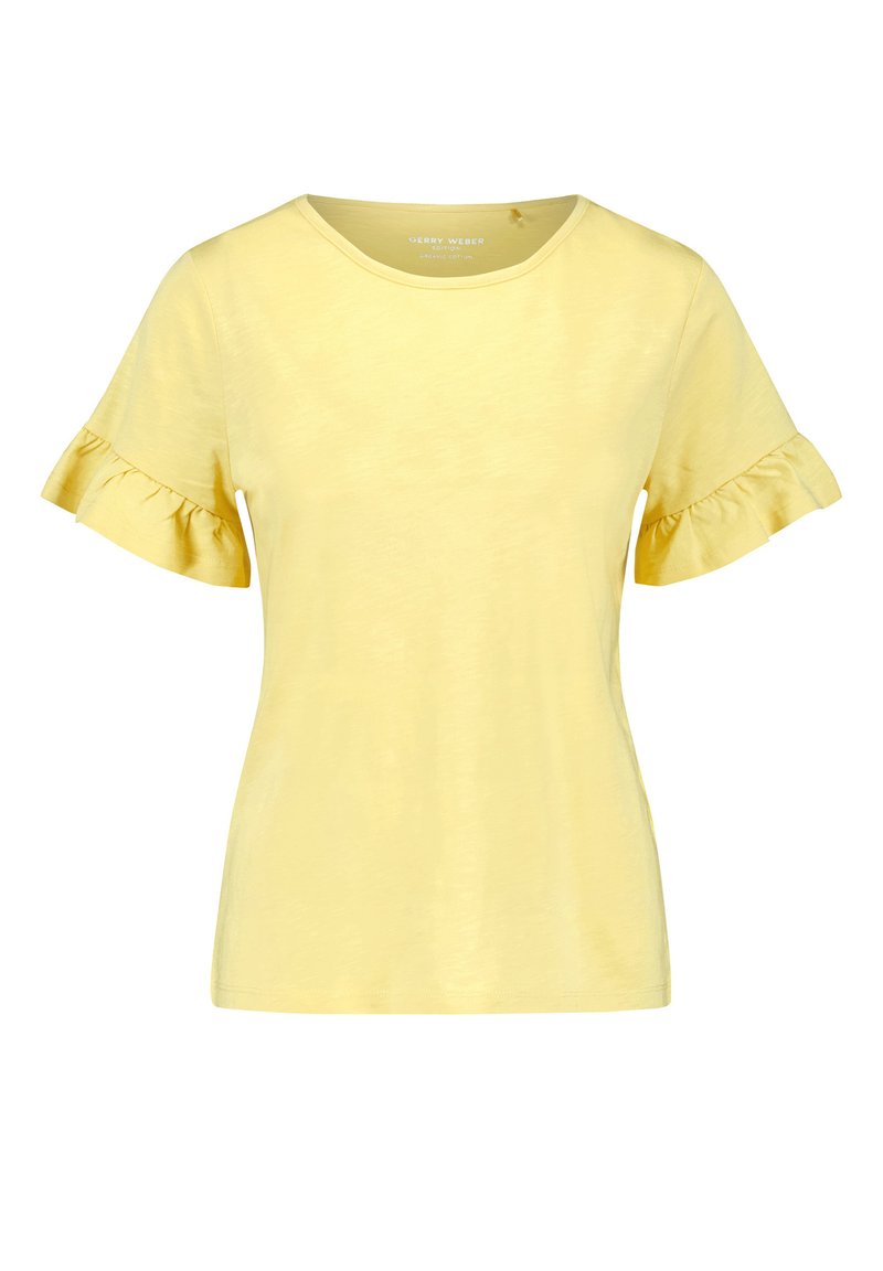 Gerry Weber T-shirt basic lichtgeel