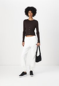 Samsøe Samsøe SONNET CARDIGAN - Casaco de malha - chocolate torte