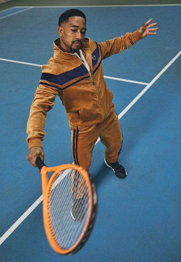 DAMARINDO VELOUR TRACKSUIT - Trainingsanzug