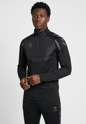 Hummel, UNISEX, czarny melanż