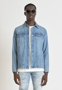 DAN REGULAR FIT - Giacca di jeans - blue denim