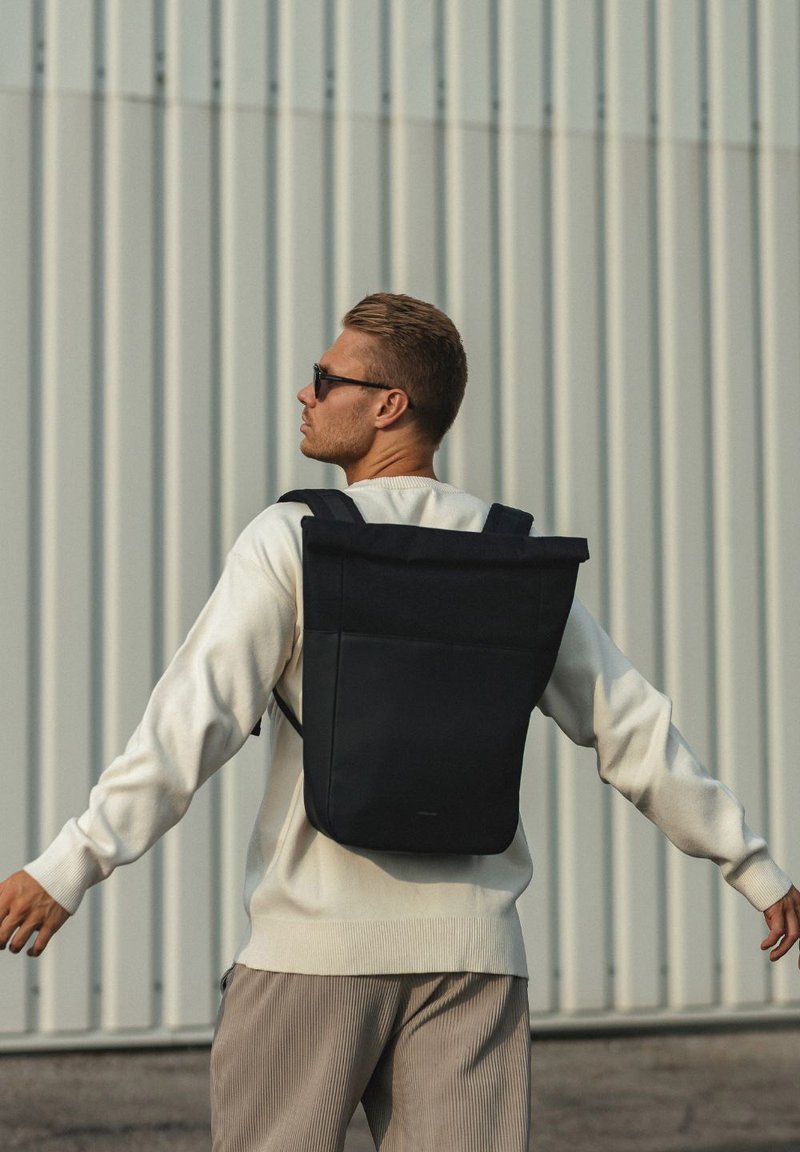 Kapten & Son STOCKHOLM Rugzak all black/zwart Zalando.nl