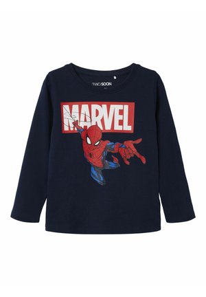 TWO SOON SPIDER-MAN - T-shirt à manches longues - navy blazer