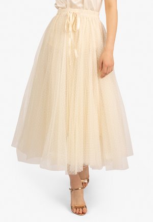 Jupe longue - beige