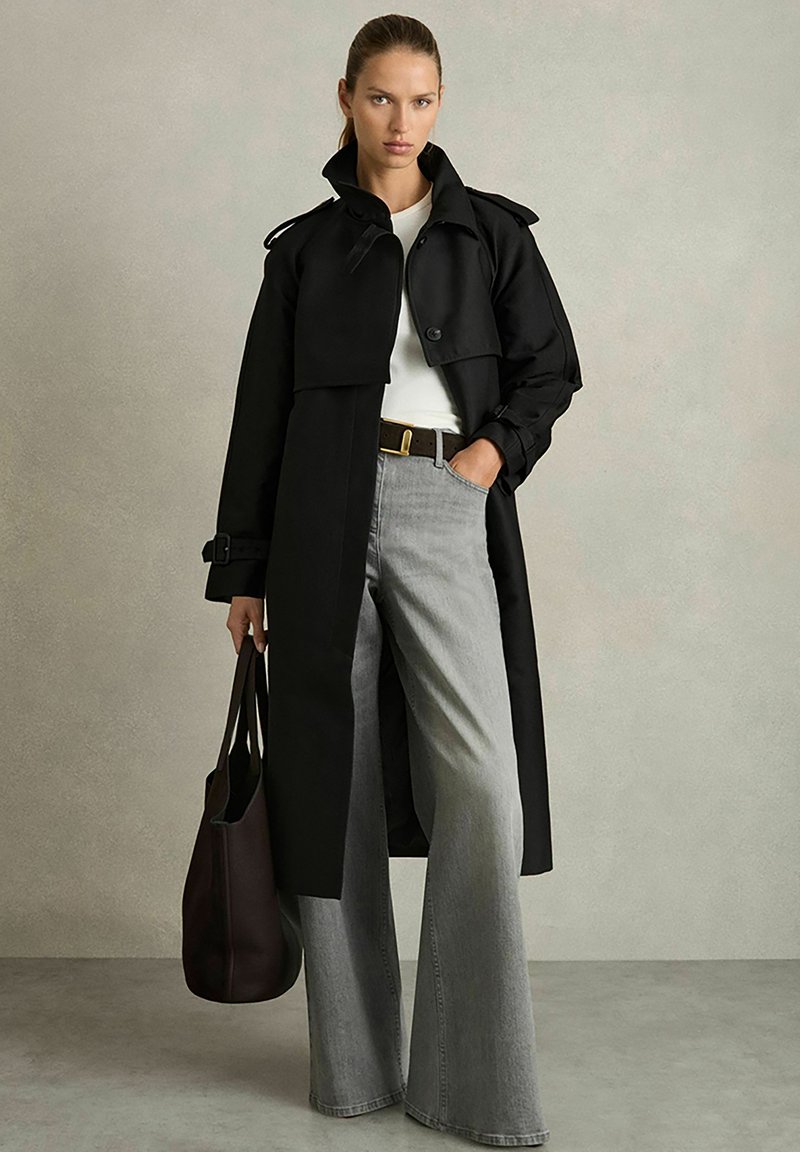 Reiss Trenchcoat - black