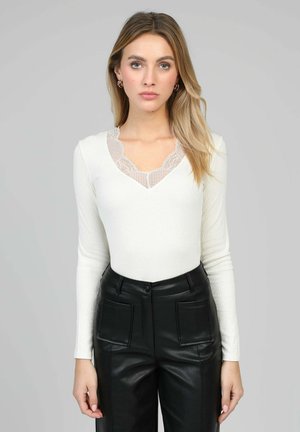AN'GE, ASTURIAL - T-shirt à manches longues - ecru