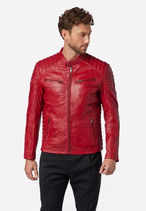 Ricano, COOPER - Leren jas - rot