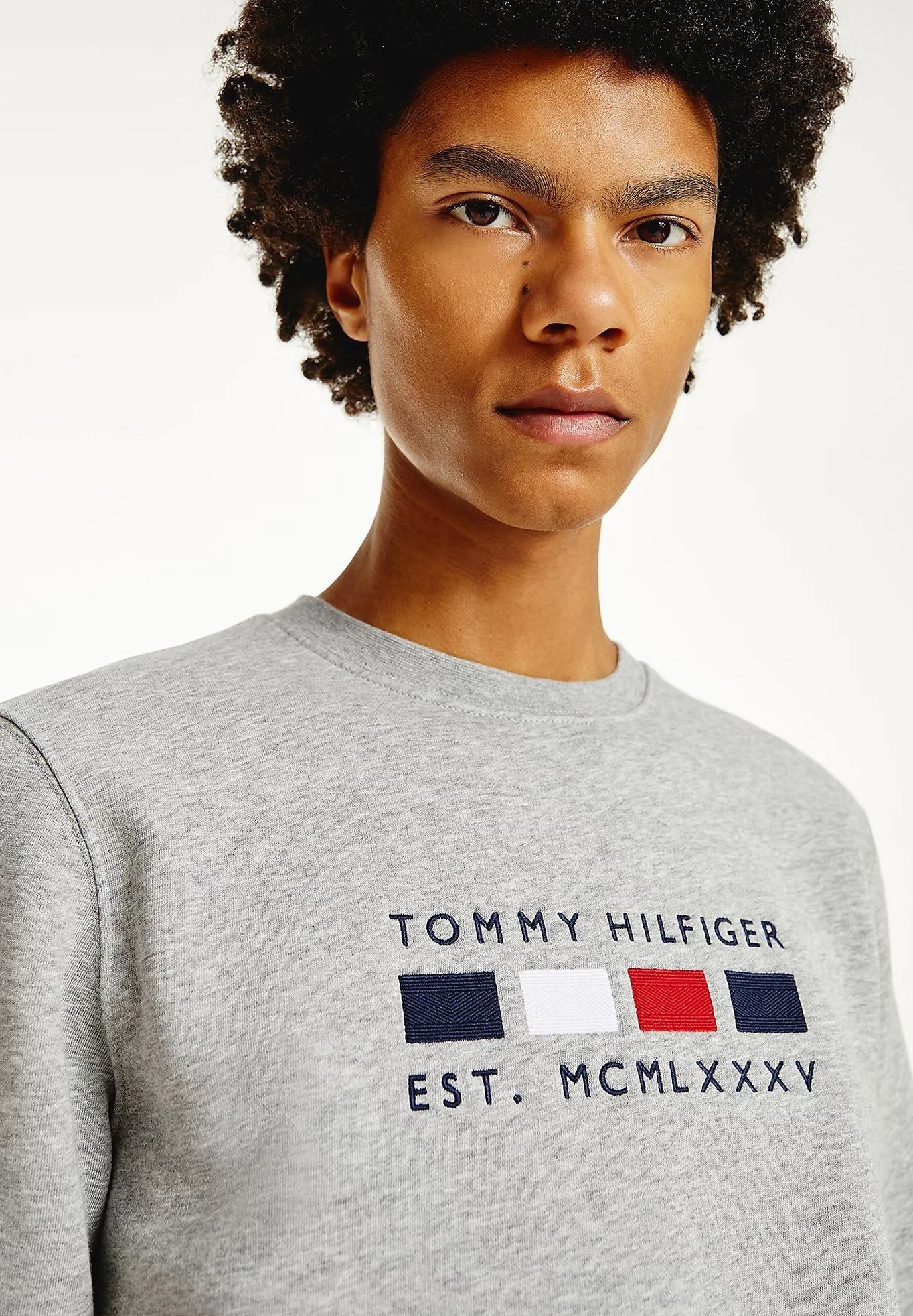 tommy sweatshirt grey