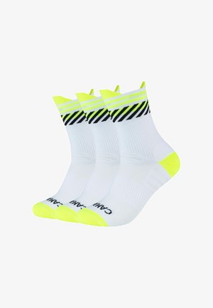 camano PERFORMANCE 3ER PACK - Sportsocken - safety yellow