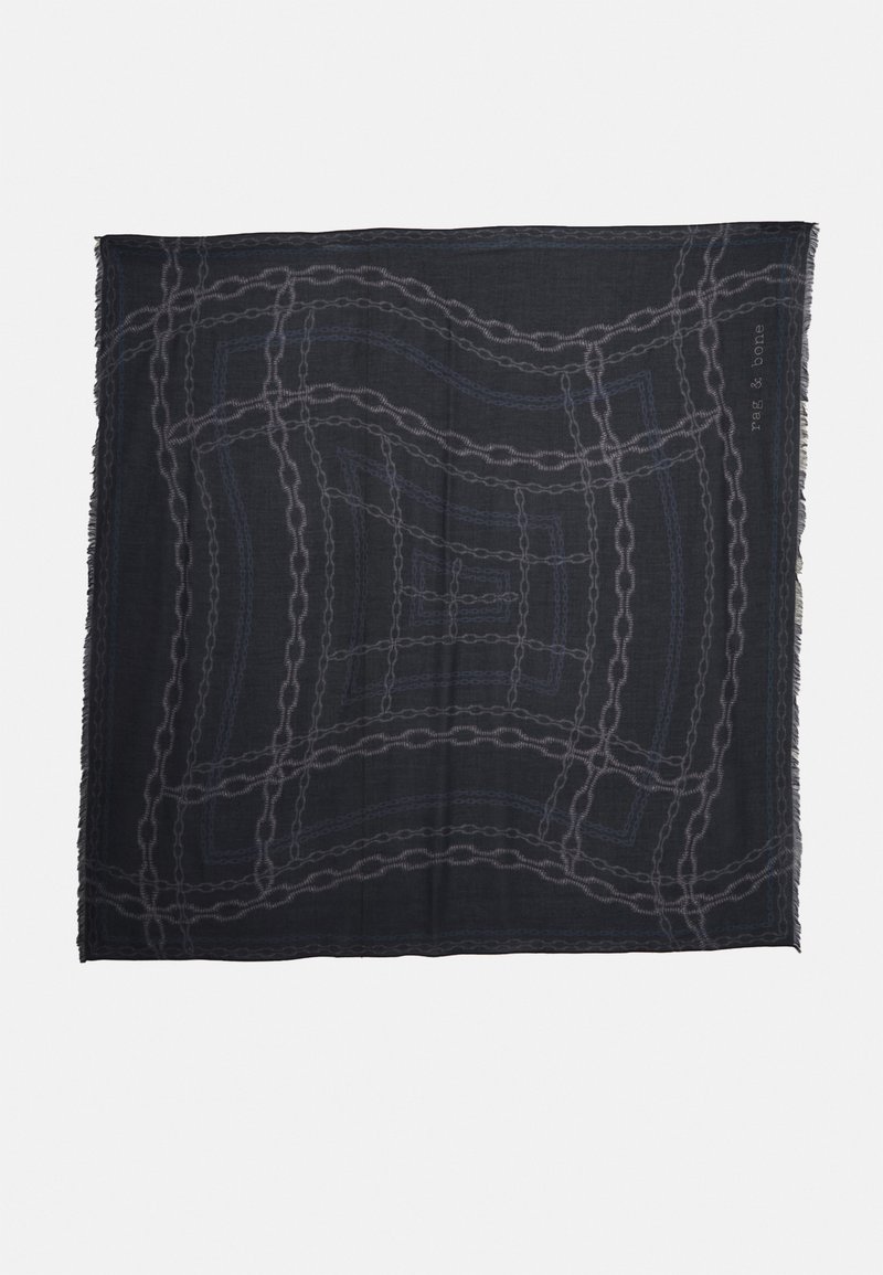 rag & bone PEA CHAIN SCARF - Foulard - black - Zalando.ie