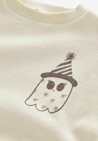 Next HALLOWEEN CREW REGULAR FIT - Bluză de molton - white