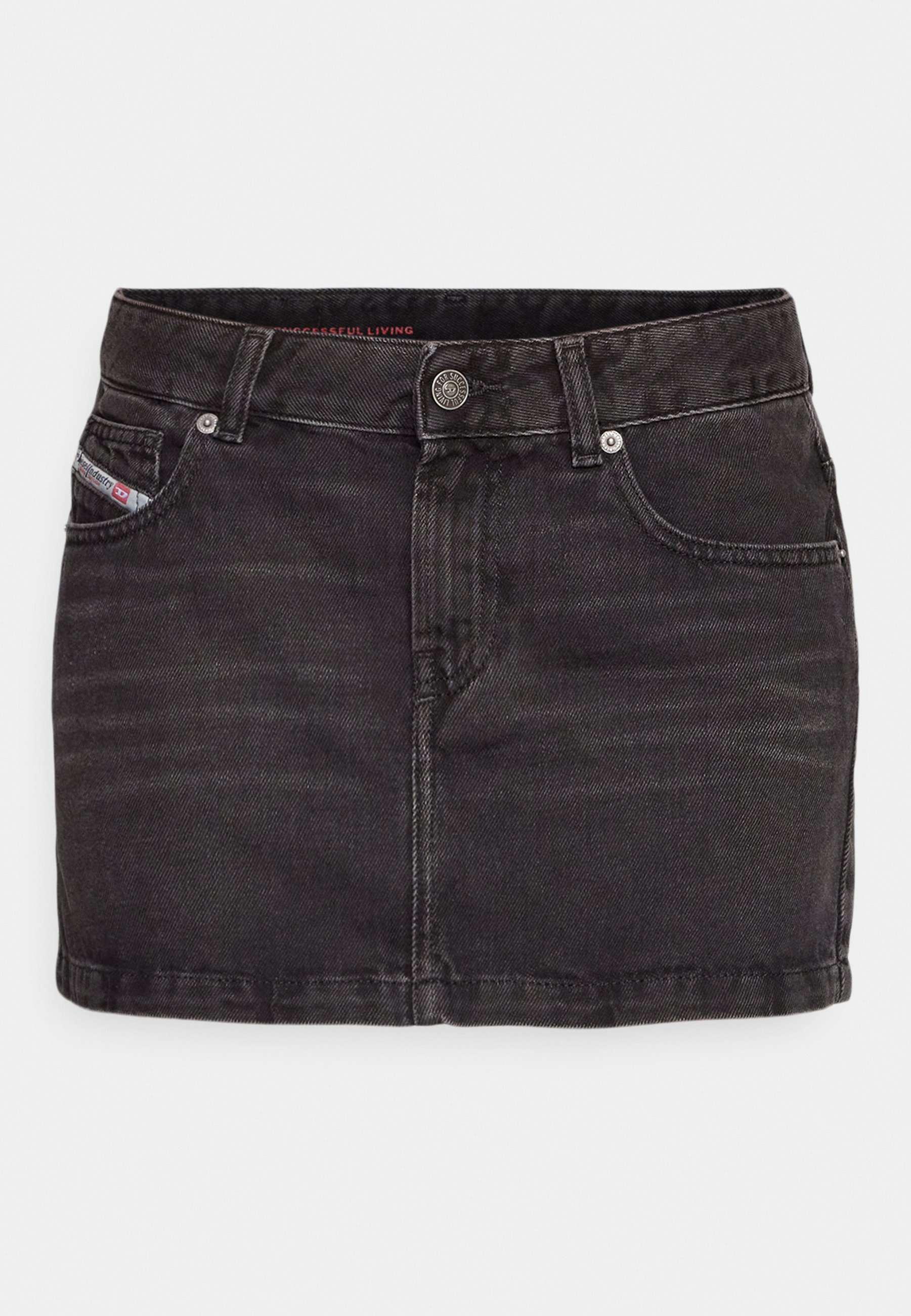 RONRON ♥ STAR BLACK MINI DENIM SKIRT /追跡付 After Dark Denim Mini Skirt - Black | Fashion Nova