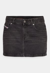 RON - Minikjol - black denim