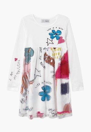 Robe en jersey - white