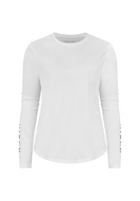 Långärmad tröja - white