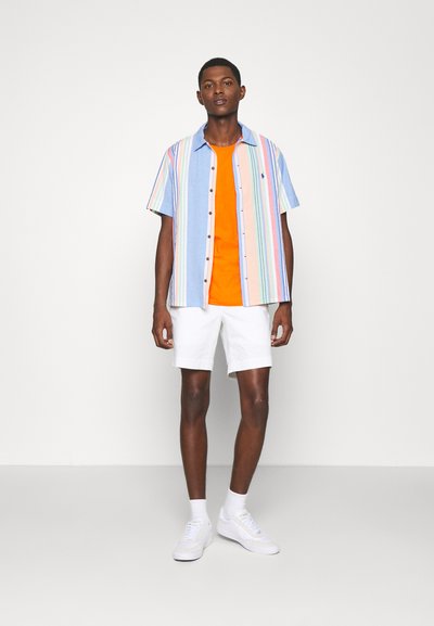 Polo Ralph Lauren CUSTOM SLIM FIT JERSEY CREWNECK T-SHIRT - T-shirt básica - sailing orange