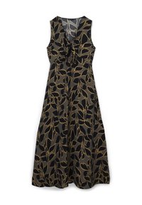 FANTASIA FOGLIAME - Maxikleid - var verde militare scuro