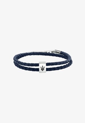 Maserati, Bracciale - black blue stainless steel