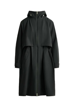 OYSHO, LONG EXTRA LIGHTWEIGHT 10K WATERPROOF JACKET - Veste imperméable - black