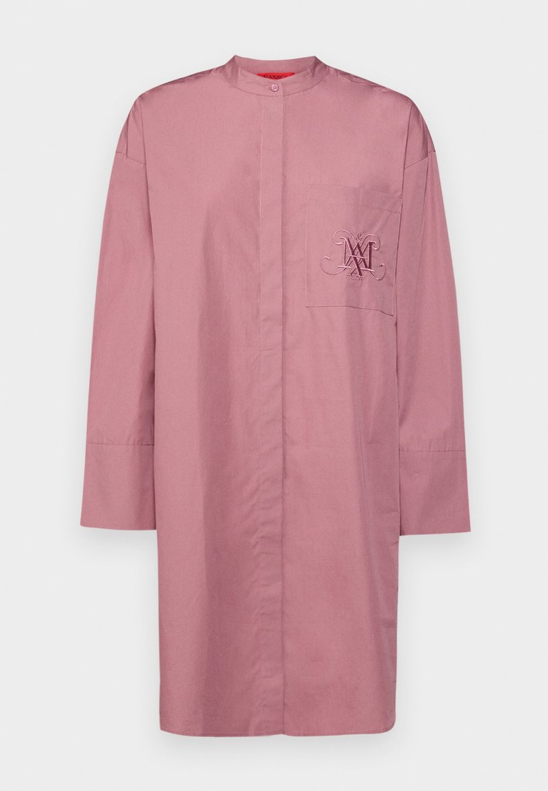 MAX&Co. Blousejurk gemêleerd donkerroze