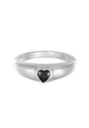 PINKY PROMISE HEART - Ringe - schwarz