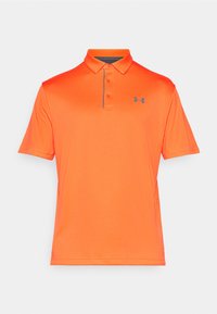TECH - Polo - fire/pitch gray