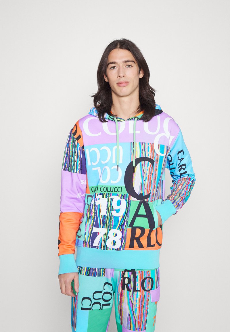 Carlo Colucci HOODIE - Camisola - lila