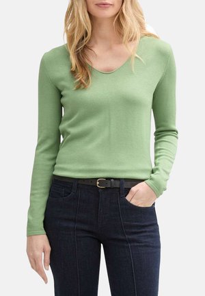 TOM TAILOR Pullover - vert