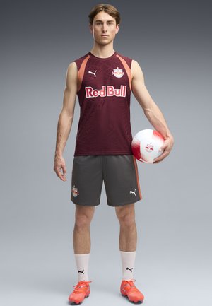 Puma, FC RB SALZBURG TRAININGSSHORTS - Kurze Sporthose - shadow gray white