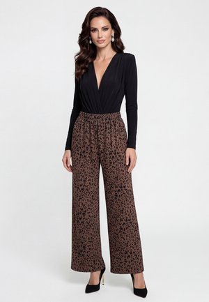 faina, Broek - dark brown