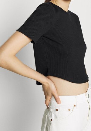 Even&Odd T-shirt basic - black