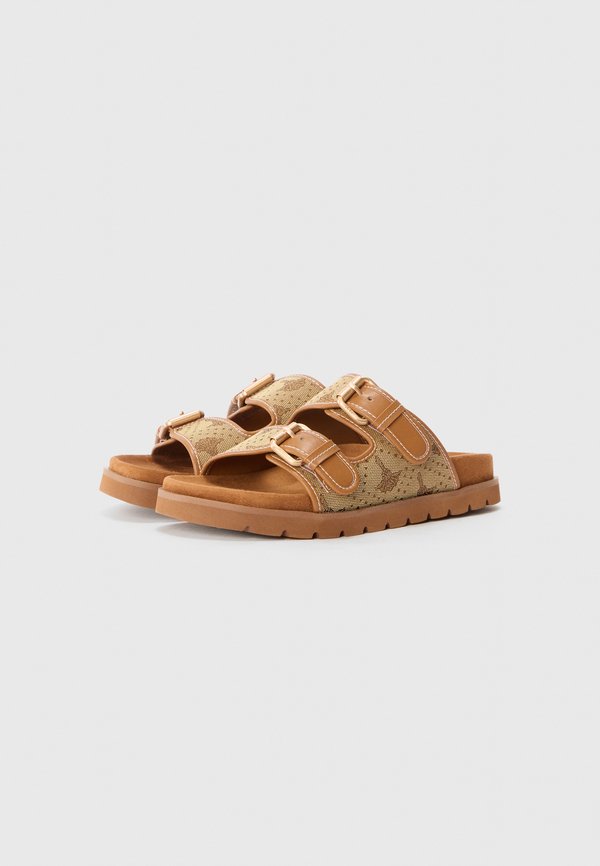 ORIGINE NORA - Sandals - cognac4