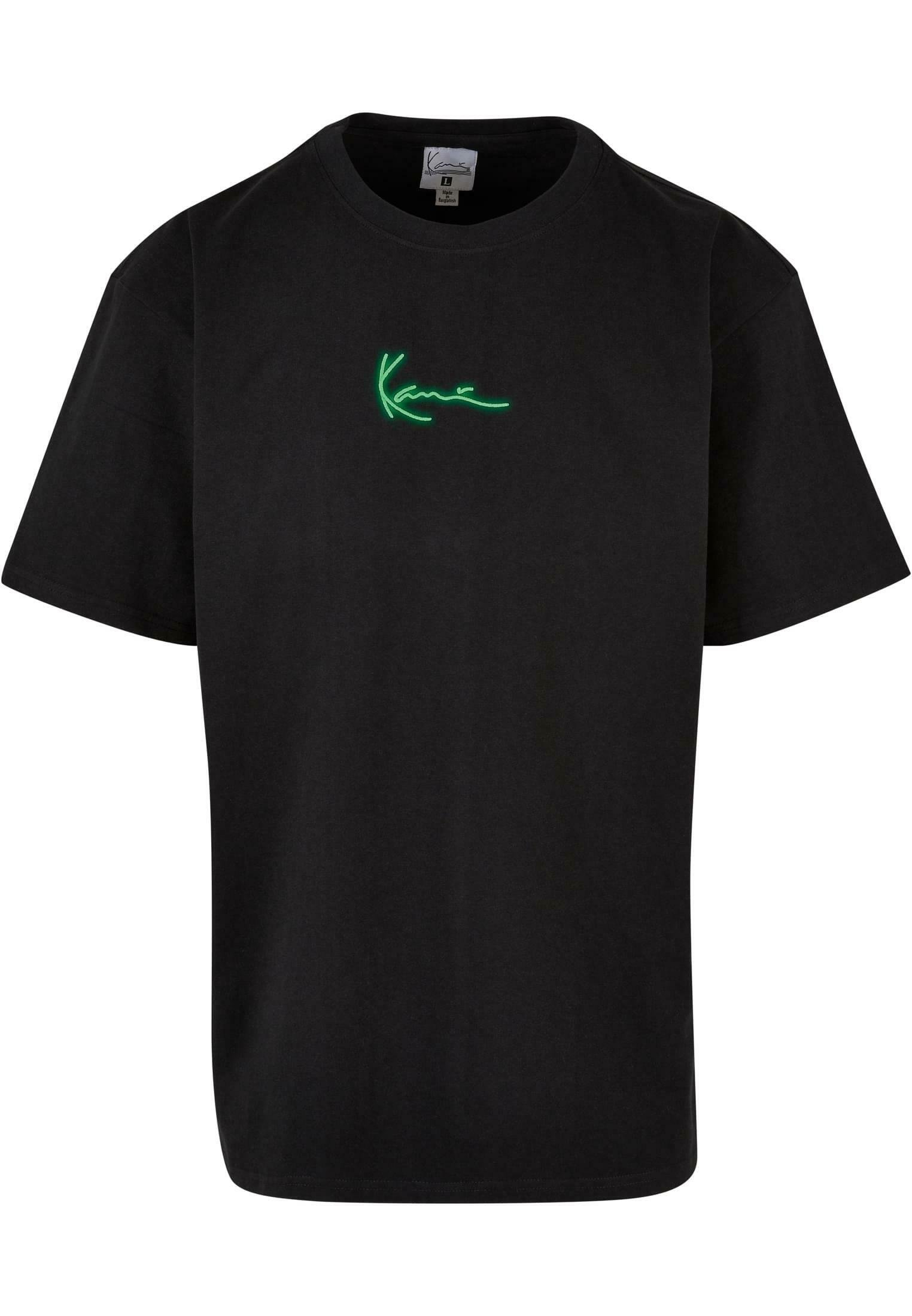 Karl Kani SMALL SIGNATURE PINSTRIPE TEE - T-shirt con stampa - black