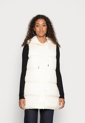 ONLNEWASTA PUFFER - Chaleco - cloud dancer