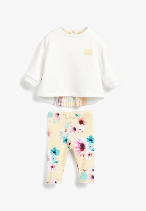 SET - Leggings - yellow