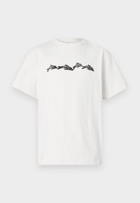 RAW ENERGY DOLPHIN TEE UNISEX - T-shirt imprimé - bone