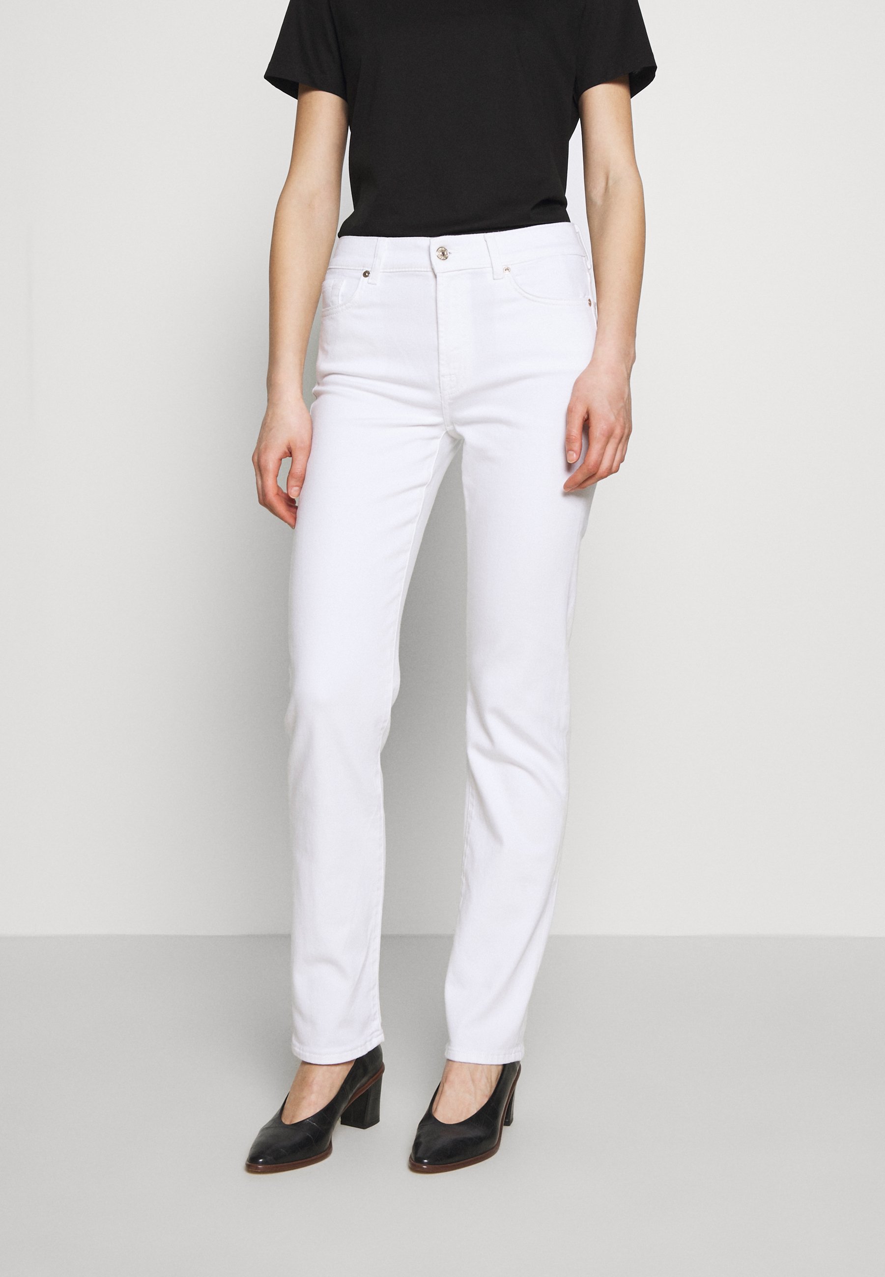 Seven The Straight Bair Vintage Dusk Jeans Slim Donna