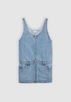 MINI ZIP DRESS - Vestito di jeans - not the same skirtall