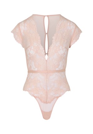 Hunkemöller, VIKTORIA BODY CAP SLEEVES - Body - peach whip