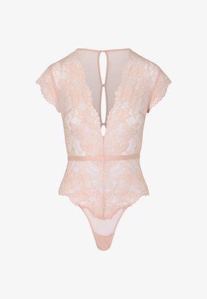 Hunkemöller, VIKTORIA BODY CAP SLEEVES - Body - peach whip
