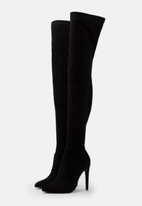 Buffalo Botas de tacón - black