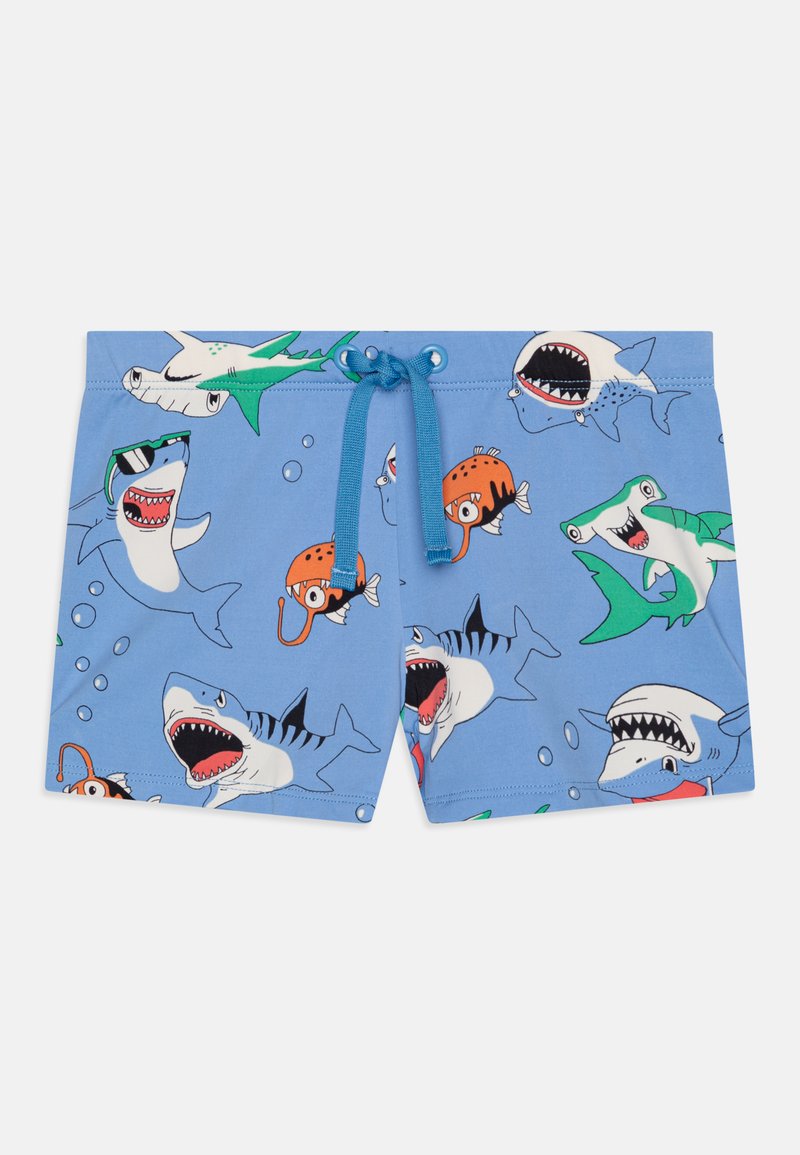 Lindex - SWIMTRUNK SHARK - Shorts - dusty blue, Förstora