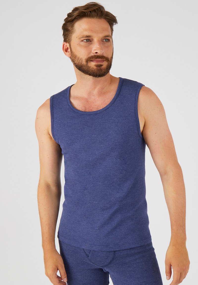 Damart INTERLOCK THERMOLACTYL - Maglietta intima - marine chiné