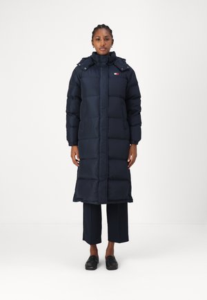 Tommy Jeans ALASKA LONG PUFF - Down coat - dark night