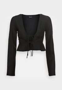 Gina Tricot COLETTE - Camisola de manga comprida - black